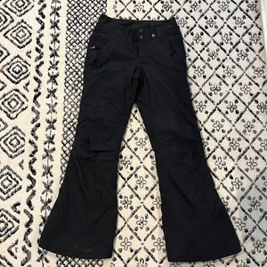 North face snow pants XS black women